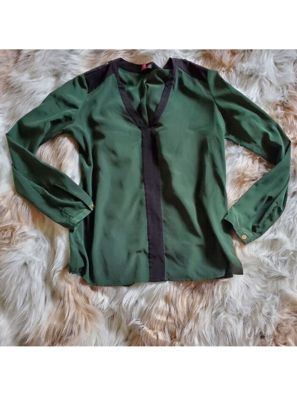Vince Camuto Green Blouse